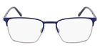 Nautica Nau Eyeglasses Men Matte Navy 52Mm New 100% Authentic