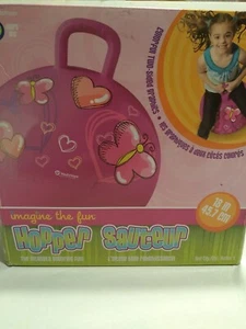 Hopper Ball, Hearts and Butterflies 18 inch Hedstrom NEW - Picture 1 of 4