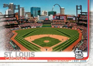 Busch Stadium 2019 Topps Series 1 Baseball MLB Card #31 St. Louis Cardinals - Picture 1 of 2