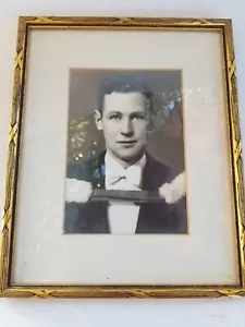 Antikes Bild 1920er - 1930er Jahre mit Vintage-Rahmen 1990 - 10 ""x 8"". Beschreibung lesen - Bild 1 von 8