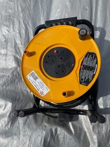 Brennenstuhl 50m cable reel 3 sockets extension lead heavy duty 13A - Picture 1 of 7