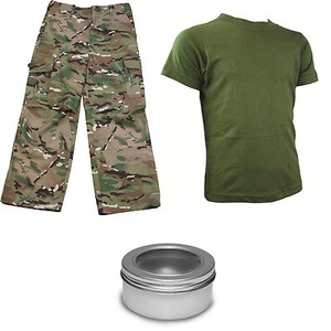 Kids Pack 3 HMTC MTP / MultiCam Match - Camo Shirt & Pants With FREE Bug Viewer! - Picture 1 of 1
