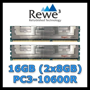 Kit RAM 16GB (2x8GB) PC3-10600R Hynix * NON PER PC * / * NOT FOR PC * - Foto 1 di 1