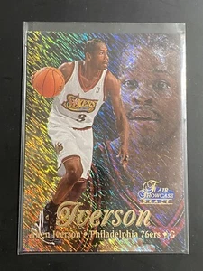Escaparate Flair 1997-98 Allen Iverson fila 1 Philadelphia 76ers - Imagen 1 de 3