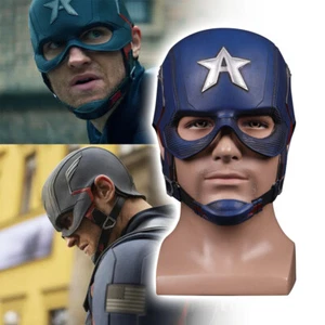 The Falcon Winter Soldier Captain America Helmet Superhero Helmet Props Latex - Picture 1 of 11