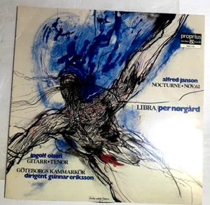 Alfred Janson  Nocturne, Nov 62 Per Norgard  libra Lp Sweden import G  Eriksson - Picture 1 of 3