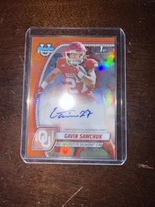 2024 Bowman U Chrome Gavin Sawchuk Orange Refractor Auto /25 - 1st Bowman - Bild 1 von 2