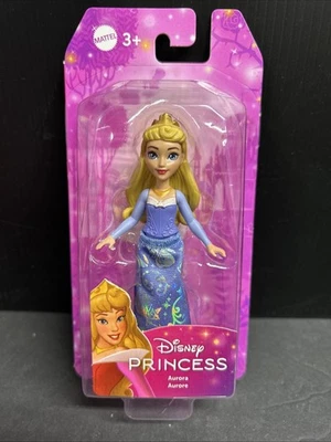 Disney La Bella Durmiente Princesa AURORA 3.5" NUEVO Muñeca Pequeña Juguete Figura Mattel Foto 1 de 4