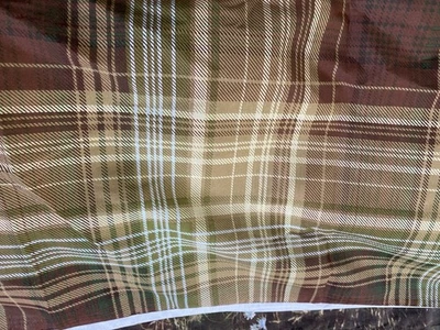 King Bedskirt Fall Colors Cotton Blend 14 Inch Drop - Image 1 of 4