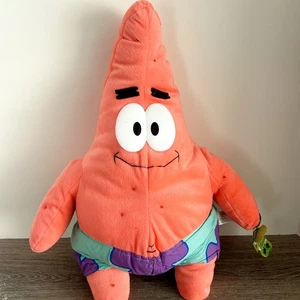 Vintage 2000’s SpongeBob SquarePants PATRICK Star Large Plush Nickelodeon 24" - Picture 1 of 6