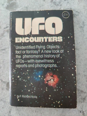 Rare Vintage 1978 UFO Encounters Richard Nolle Dell Purse Book 9174 Paperback - Image 1 of 4