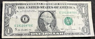 2009 Richmond $1 Bill August 7th 1912 Birthday/Anniversary Note - Image 1 of 2