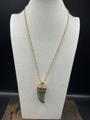 Collar Cuerno Barse Tauro - Jaspe - Bronce - Nuevo con Etiquetas Foto 1 de 4