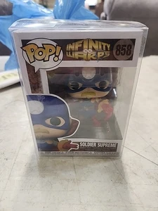 Funko Pop Marvel Infinity Warps Soldier Supreme #858 Vinyl Figur - Bild 1 von 6