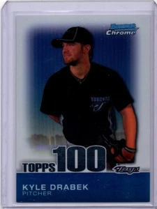 Bowman Chrome Topps 100 Prospects 2010/999 Kyle Drabek #TPC7 - Imagen 1 de 2