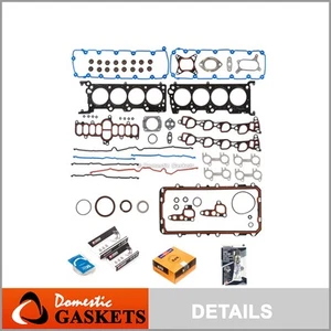 Engine Re-Ring Kit Fit 96-98 Ford Crown Victoria Mercury 4.6 SOHC - Picture 1 of 12