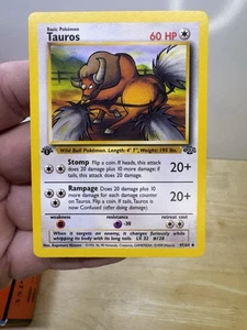 Tauros 47/64 Jungle Regular WOTC 1st Edition - Bild 1 von 2
