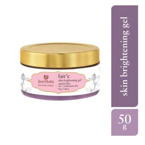Just Herbs Organic skin Brightening Moisturizer Night Gel for oily skin - Picture 1 of 3