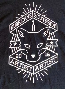 Hurricane Southside 2016 Music Festival T Shirt Mens 2XL Concert T Shirt - Picture 1 of 4