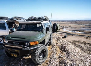 Hood Blackout for Toyota FJ Cruiser Off Road Racing Funny Decal die Cut Sticker - Picture 1 of 2