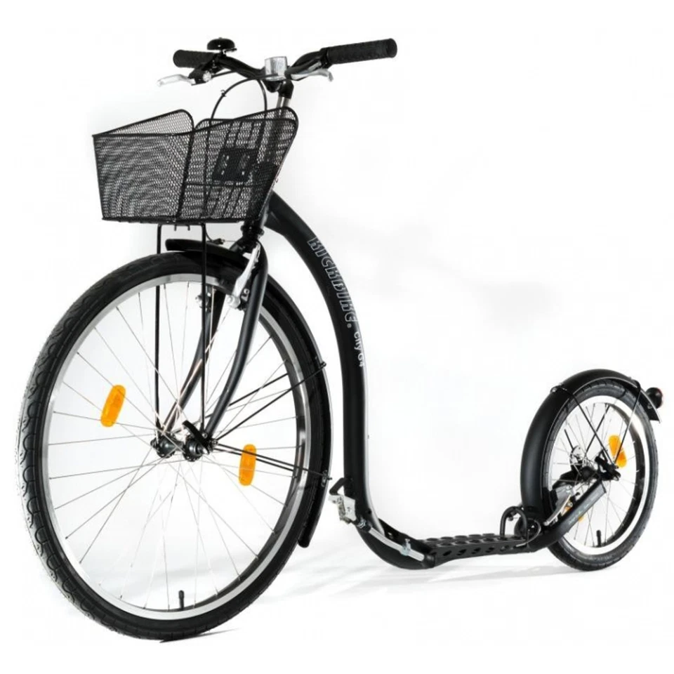 Kickbike City G4 schwarz Stadtroller Tretroller Erwachsene - Bild 1 von 1