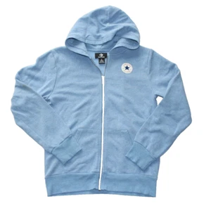 Converse Boys Hooded Zipper Top 12-13 Years - Blue - Picture 1 of 1
