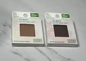 2 Almay Pure Blends Eyeshadow - 220 Apricot & 235 Cinnamon - 0.09oz - Picture 1 of 3