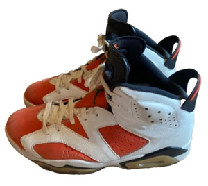 Jordan 6 Retro Gatorade LikeMikeUS10.5 384664-145 2017 White Orange carmine bred - Picture 1 of 12