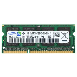 SAMSUNG 8GB DDR3L 1600 PC3-12800 Laptop SODIMM 204-Pin Memory RAM DDR3L 1x 8G - Picture 1 of 9