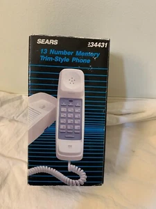 Sears 13 Number Memory Trim Style Phone BOX ONLY Series 334431 - Zdjęcie 1 z 6