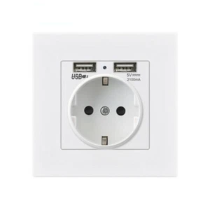 Prise de courant camera petite Wifi 1080P et 2 ports USB 5V 2A - Photo 1/4