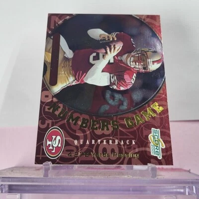 2001 Score Numbers Game /4278 Jeff Garcia #NG-11 - Image 1 of 2