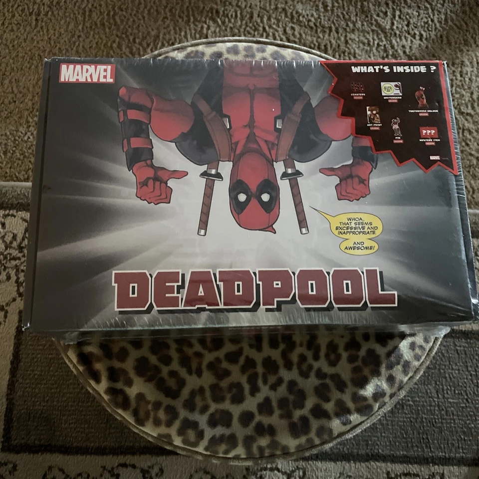 Culturefly Official Marvel Deadpool Collectors Box- New- Unopened
