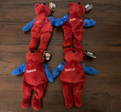 Lot Of 4 Salvino's Bammers Patrick Roy #33/ #21 Peter Forsberg  Hockey 1999 - Image 1 of 3