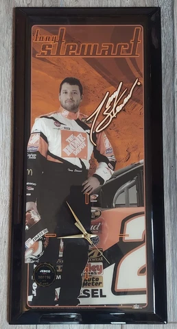 Tony Stewart Rock Solid Collectable Jebco Wall Clock Cover