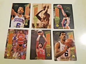 Juego Julius Erving 1993 Salón de la Fama del Baloncesto lleno de acción #67-72 - Imagen 1 de 2