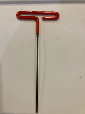 Eklind 51606 Standard Cushion Grip T-Handle Hex Key 3/32" x 6" - Image 1 of 2
