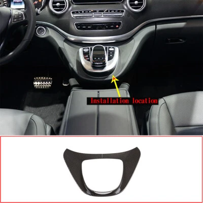 Caja de cambios para Mercedes-Benz Clase V 2015-2020 panel decorativo estilo fibra de carbono - Imagen 1 de 4