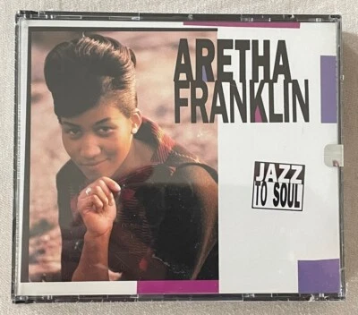 Aretha Franklin ‎– Jazz To Soul 2CD ( 1992 USA ) NEW ❗️ - Image 1 of 3
