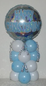 TAUFJUNGE - Tischballon Deko Aufsteller Set - kein Helium nötig - Bild 1 von 3