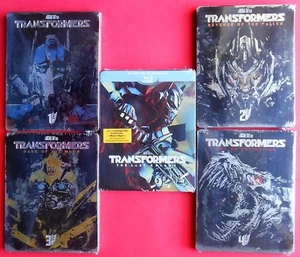 complete series movies transformers blu ray steelbook metal box limited edition - Picture 1 of 1