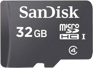 SanDisk Micro SD Memory Card 32GB - Black - Picture 1 of 3