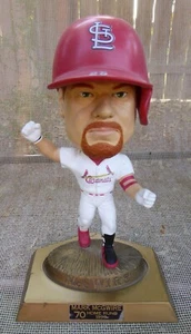 MARK McGWIRE 7" BOBBLE HEAD 70 HOME RUNS 1998 EQUITY SPORTS MLB BASEBALL - Picture 1 of 5