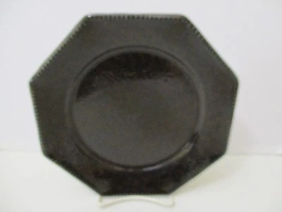 CASAFINA PRADO BROWN OCTAGONAL SALAD PLATE - 8 1/2" 0911D