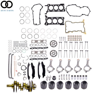 Engine Overhaul Rebuild Kit Crankshaft Rods Timing For Jeep Grand Cherokee 3.0T - Image 1 of 4