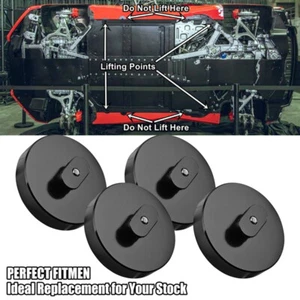 For Corvette C5 C6 C7 C8 Z06 ZR1 1997-2023 2022 Black Leave In Lift Jack Pads AK - Picture 1 of 8