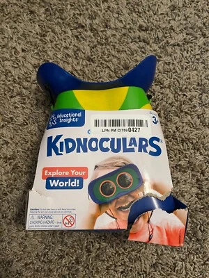 Educational Insights GeoSafari Jr. Kidnoculars, Binoculars New/Damaged Box - Image 1 of 4