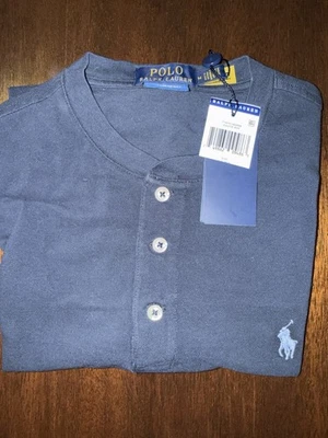 Ralph Lauren Malla Peso Pluma Henley Talla Mediana Foto 1 de 4