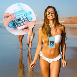 4 Pcs/ Phone Pouch for Water Activities Protector Waterproof Floating Case - Picture 1 of 12
