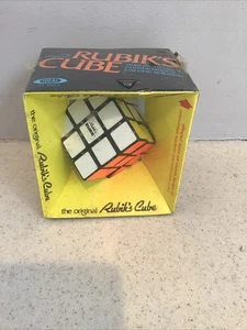 Cubo di Rubik Ideal 1980 vintage sigillato in confezione originale cubo di Rubik vecchio giocattolo - Foto 1 di 4